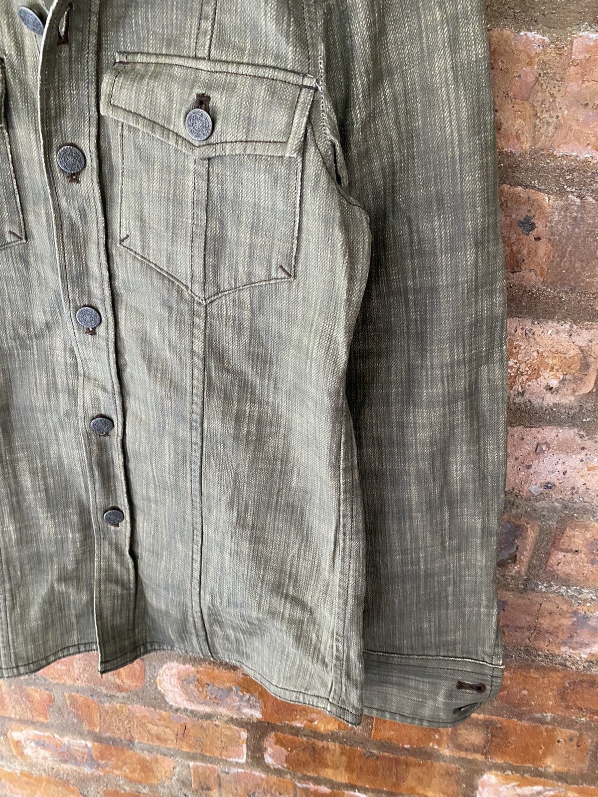 5351 POUR LES HOMMES 2000s Custom Culture Japan Moleskin slab denim Size US S / EU 44-46 / 1 - 6 Thumbnail