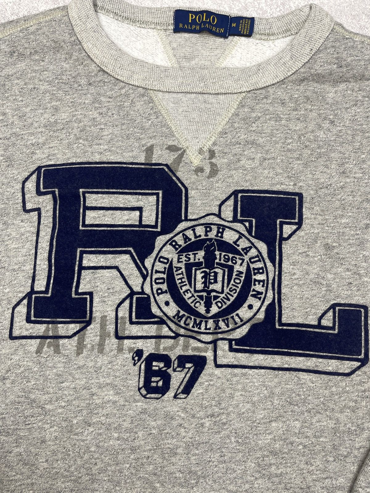 Polo Ralph Lauren Polo Ralph Lauren 67 College Varsity Sweatshirt Big Logo Size US M / EU 48-50 / 2 - 5 Thumbnail