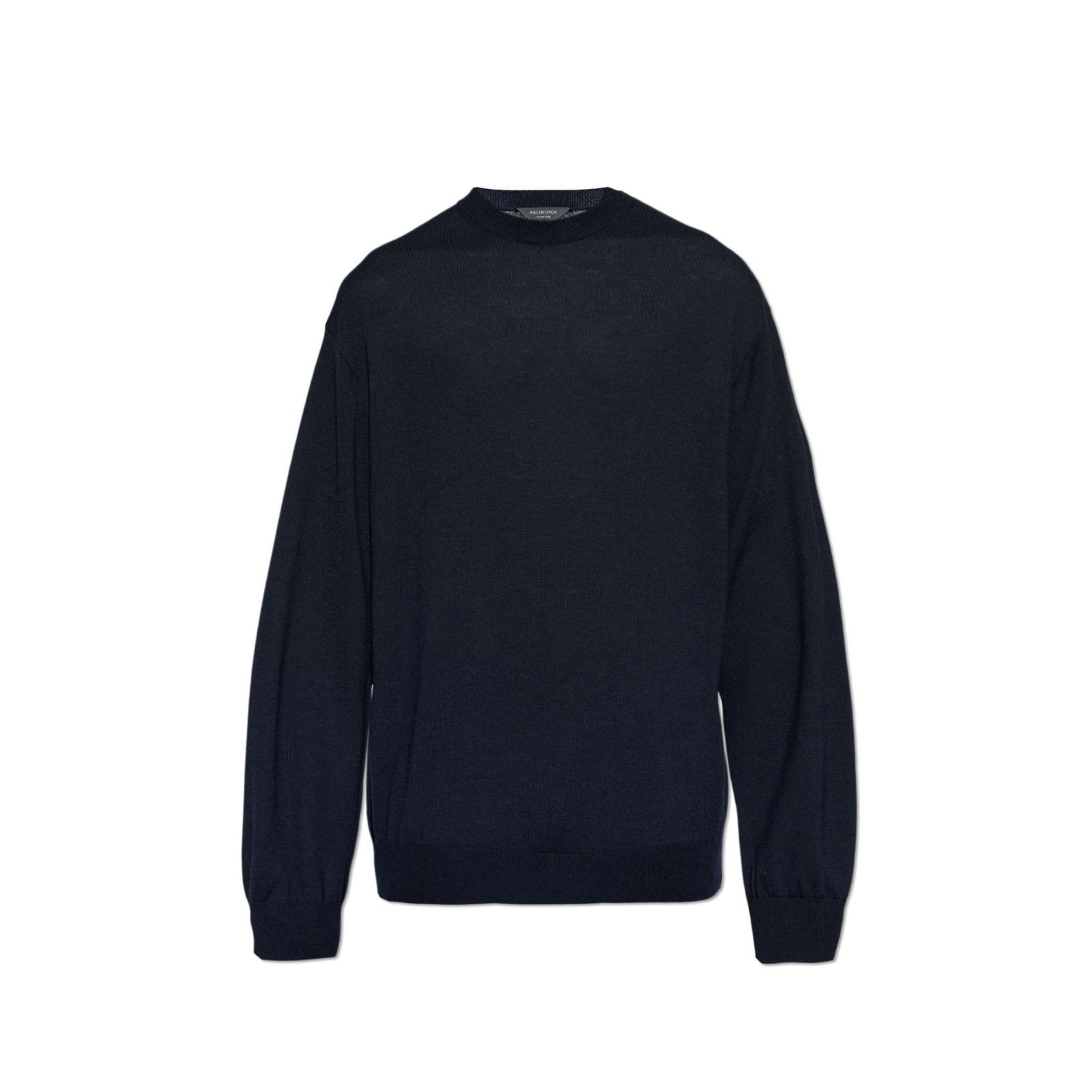 Balenciaga Navy Blue Wool Sweater Men's Size:S;, Men's