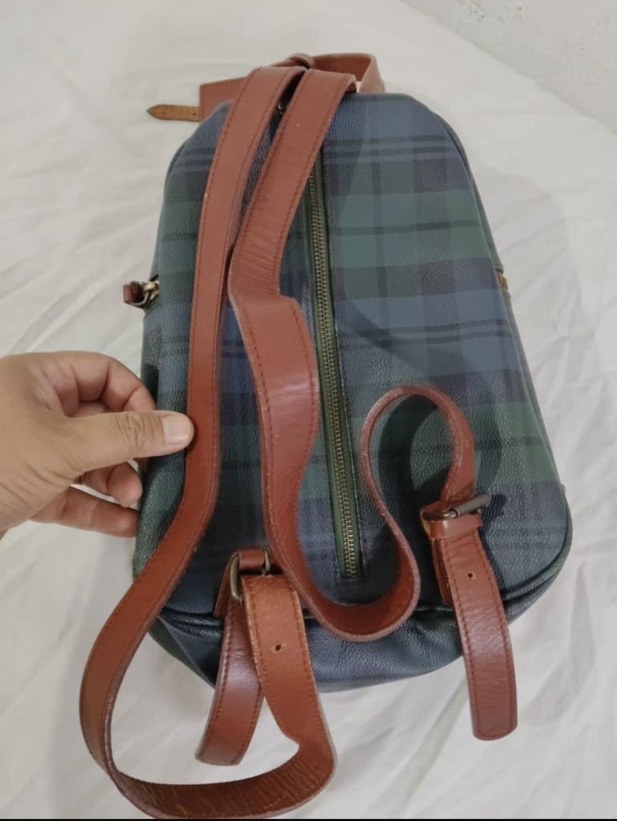 Polo Ralph Lauren 🔥🔥🔥ARCHIVE POLO RALPH LAUREN BLACKWATCH PLAID MINI BAGPACK Size ONE SIZE - 6 Thumbnail