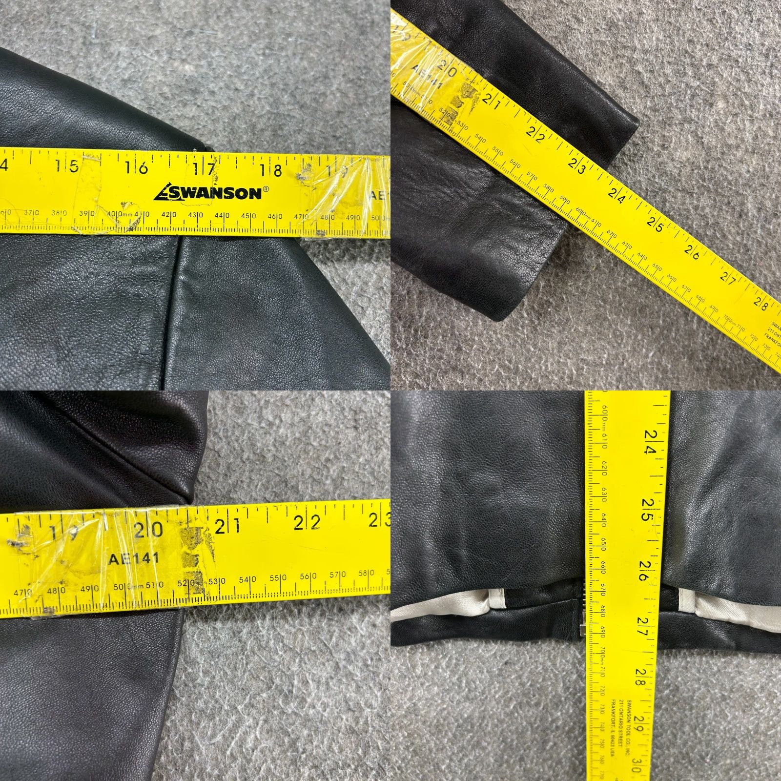 Vintage Wilsons Leather Jacket Womens M Black Pelle Studio Quilted Lined Thinsulate Size M / US 6-8 / IT 42-44 - 9 Thumbnail