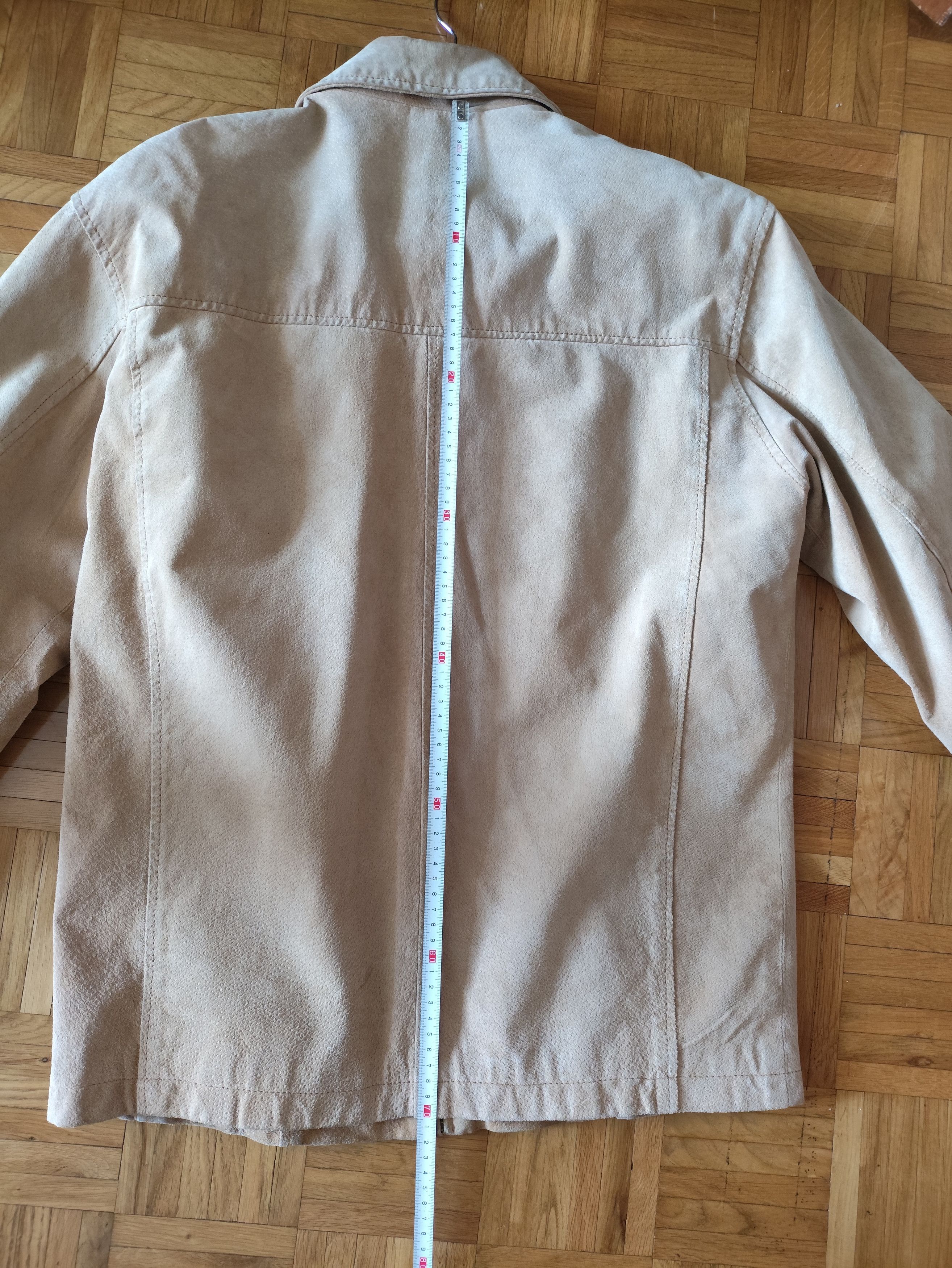 Other Tan Beige Vintage Cowboy Suede Leather jacket Size US S / EU 44-46 / 1 - 5 Thumbnail