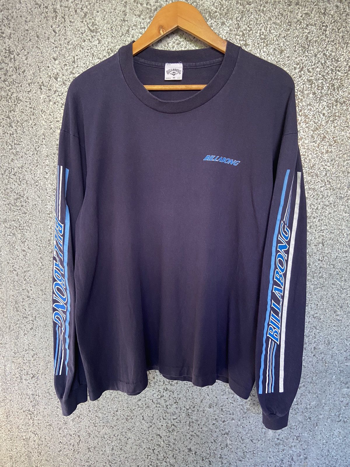 Billabong 🔥 Vtg 90s Vintage Billabong t shirt long sleeve made in Usa Size US M / EU 48-50 / 2 - 1 Thumbnail