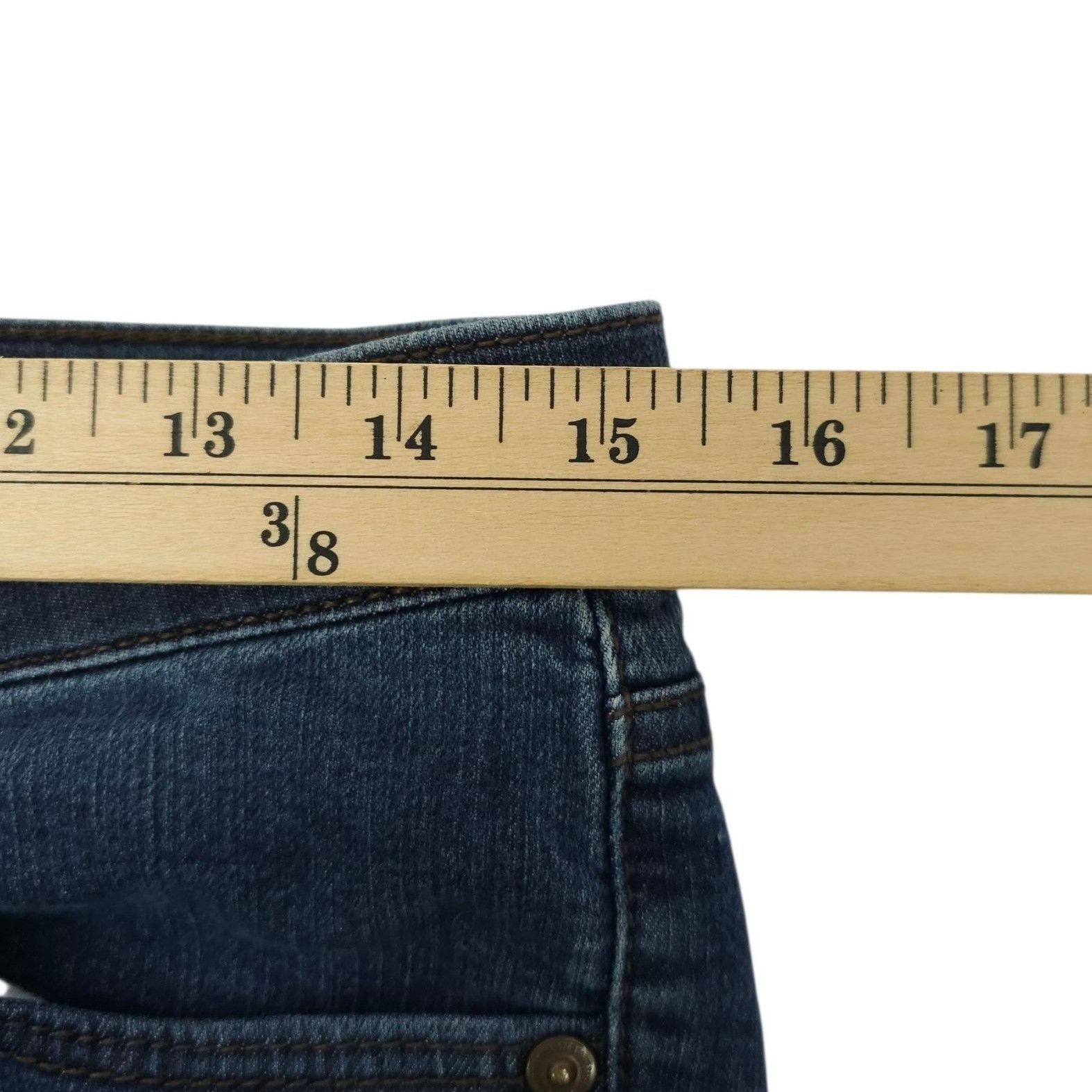 Loft Loft Modern Skinny Jeans Womens Size 28/6 Mid Rise Dark Wash Size 28" / US 6 / IT 42 - 12 Thumbnail