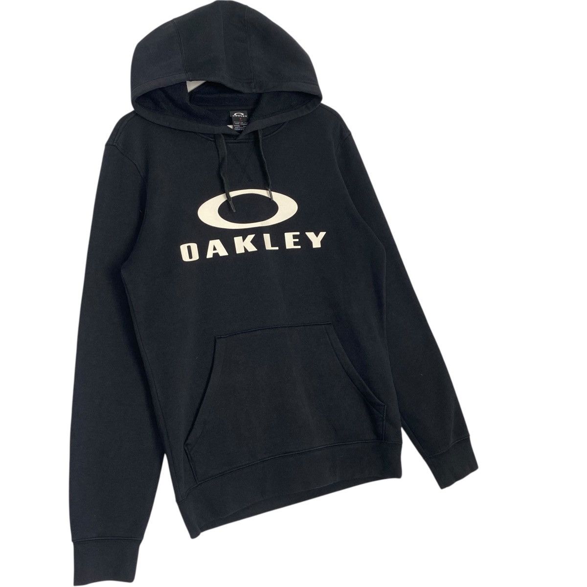 Vintage Vintage Oakley Hoodie Sweater Black Pullover Jumper Size M Size US M / EU 48-50 / 2 - 3 Thumbnail