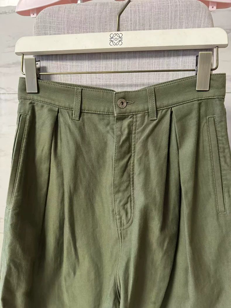 Loewe LOEWE Dark green trousers Size 28" / US 6 / IT 42 - 7 Thumbnail