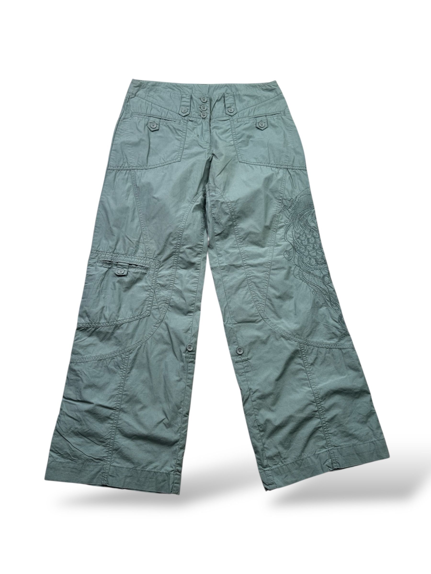 Japanese Brand Vintage Wide Pants W469(V9) Size 30" / US 8 / IT 44 - 1 Thumbnail