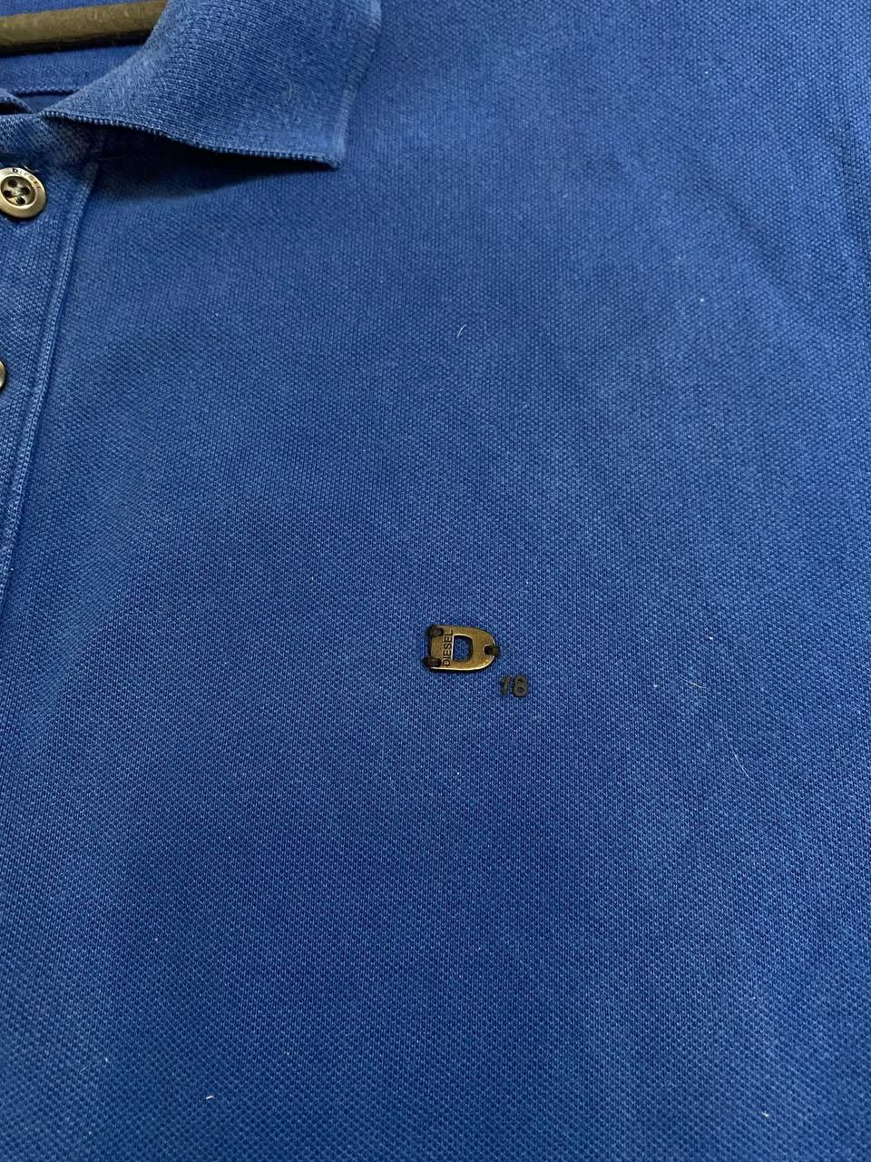 Diesel VINTAGE DIESEL MINI LOGO BASIC POLO T-SHIRT Size US XXL / EU 58 / 5 - 5 Thumbnail