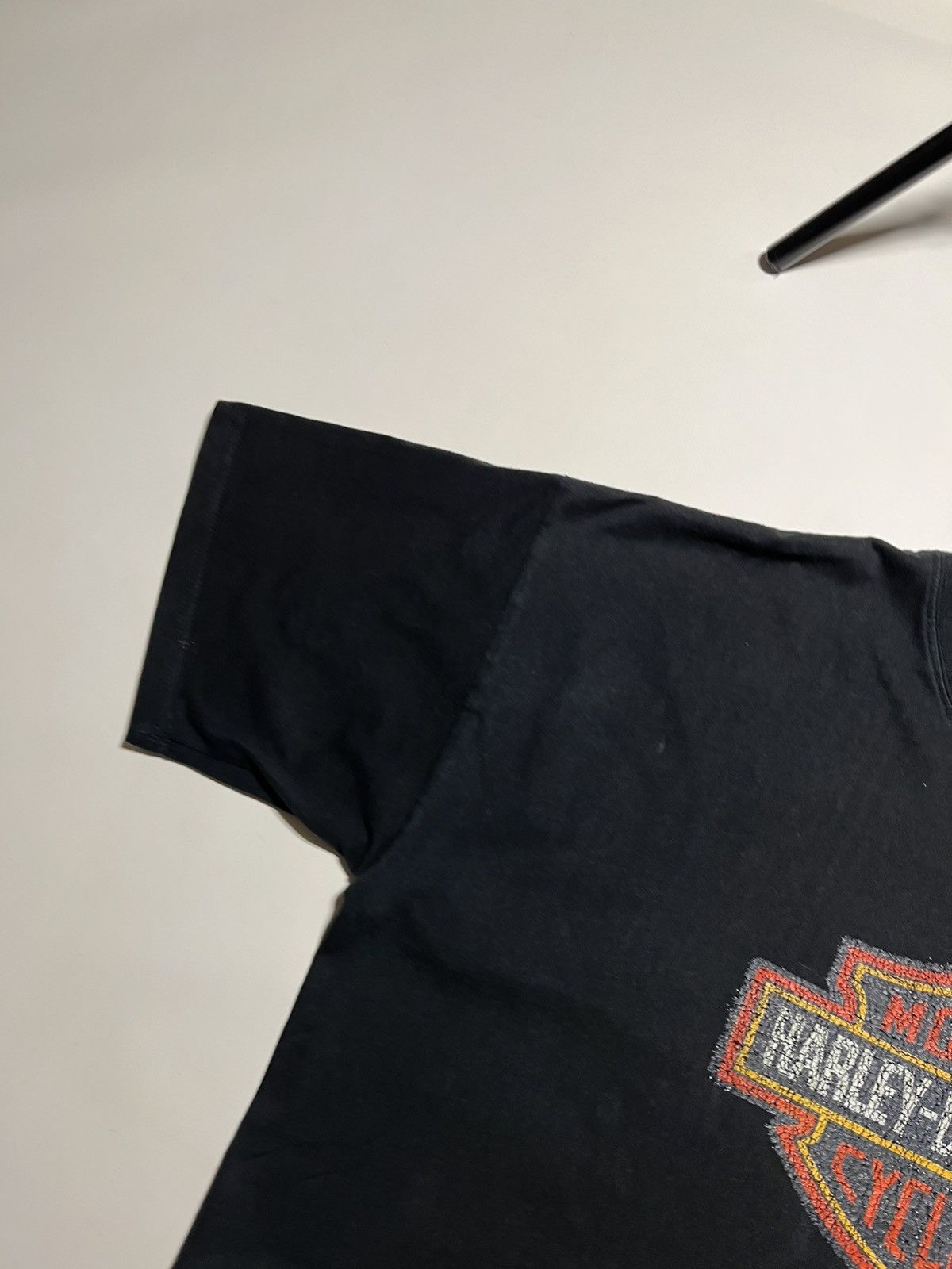 Harley Davidson Vintage 90’s Harley Davidson perfectly washed boxy fit tee Size US XL / EU 56 / 4 - 7 Thumbnail
