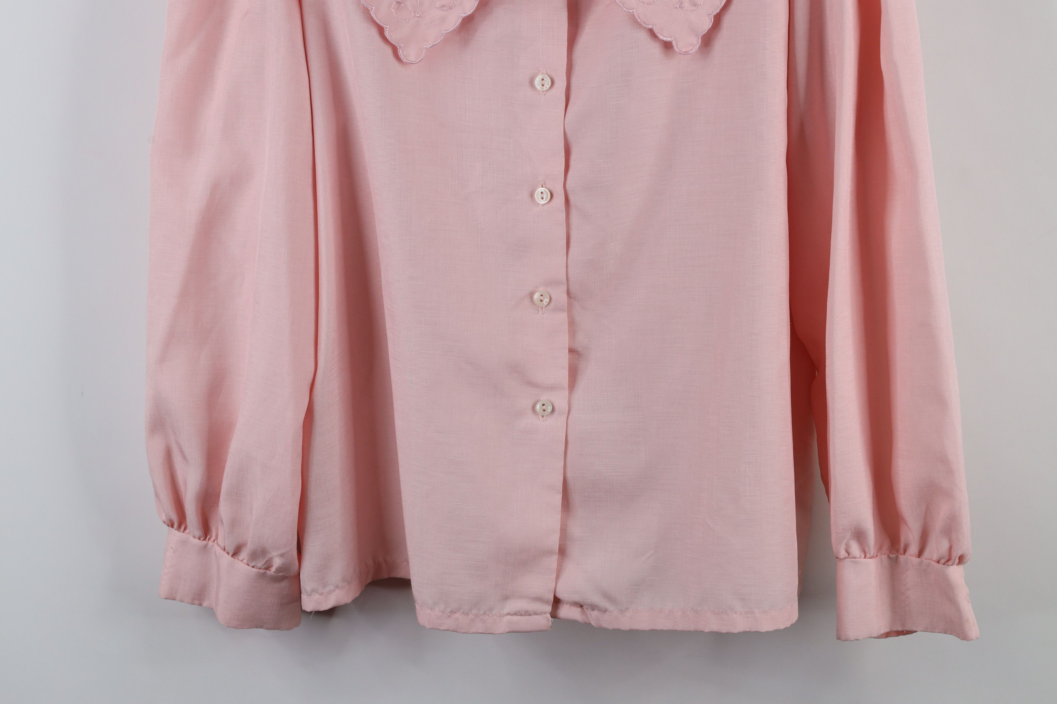 Vintage Vintage 90s Streetwear Fairy Flower Collared Button Shirt Size XXL / US 16-18 / IT 52-54 - 3 Thumbnail