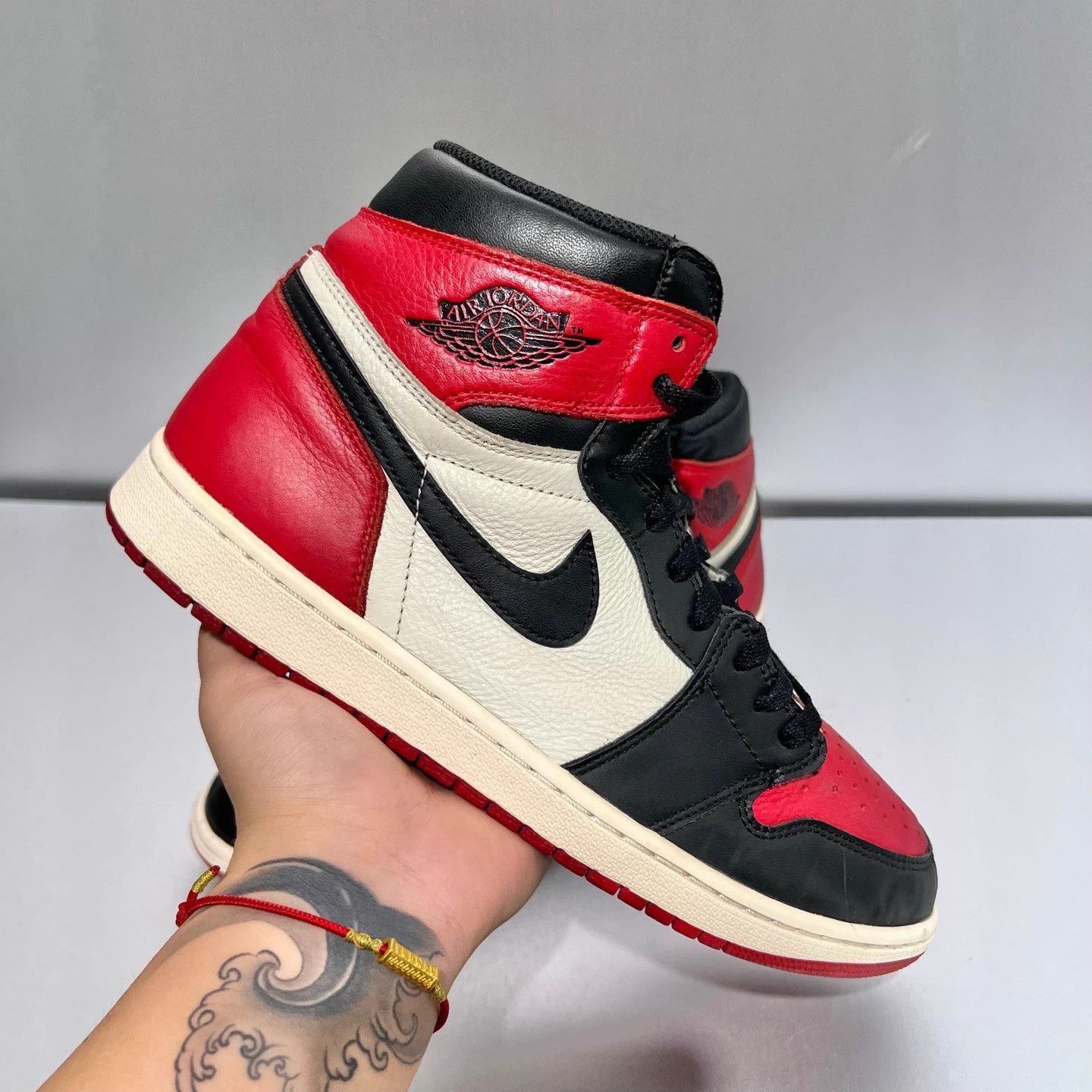 Other Air Jordan 1 Black Toe US 45.5 Mint Beijing Stock Size US 12.5 / EU 45-46 - 9 Thumbnail
