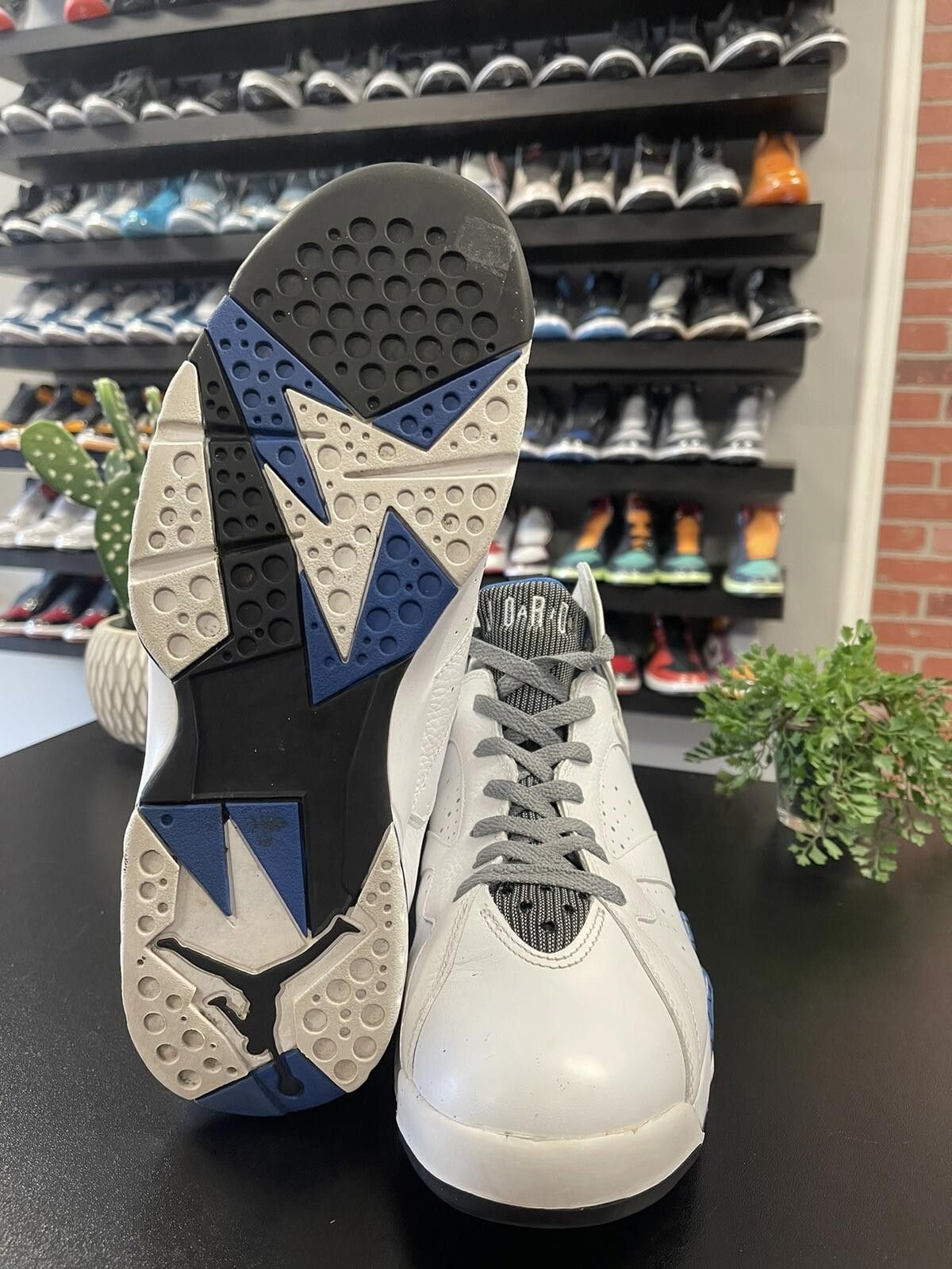 Jordan Brand Size 10.5 - Jordan 7 Retro DMP Orlando Magic White/Blue 2009 Size US 10.5 / EU 43-44 - 10 Thumbnail