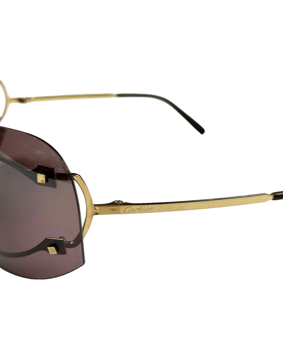 Cartier Cartier mask sunglasses Size ONE SIZE - 6 Thumbnail