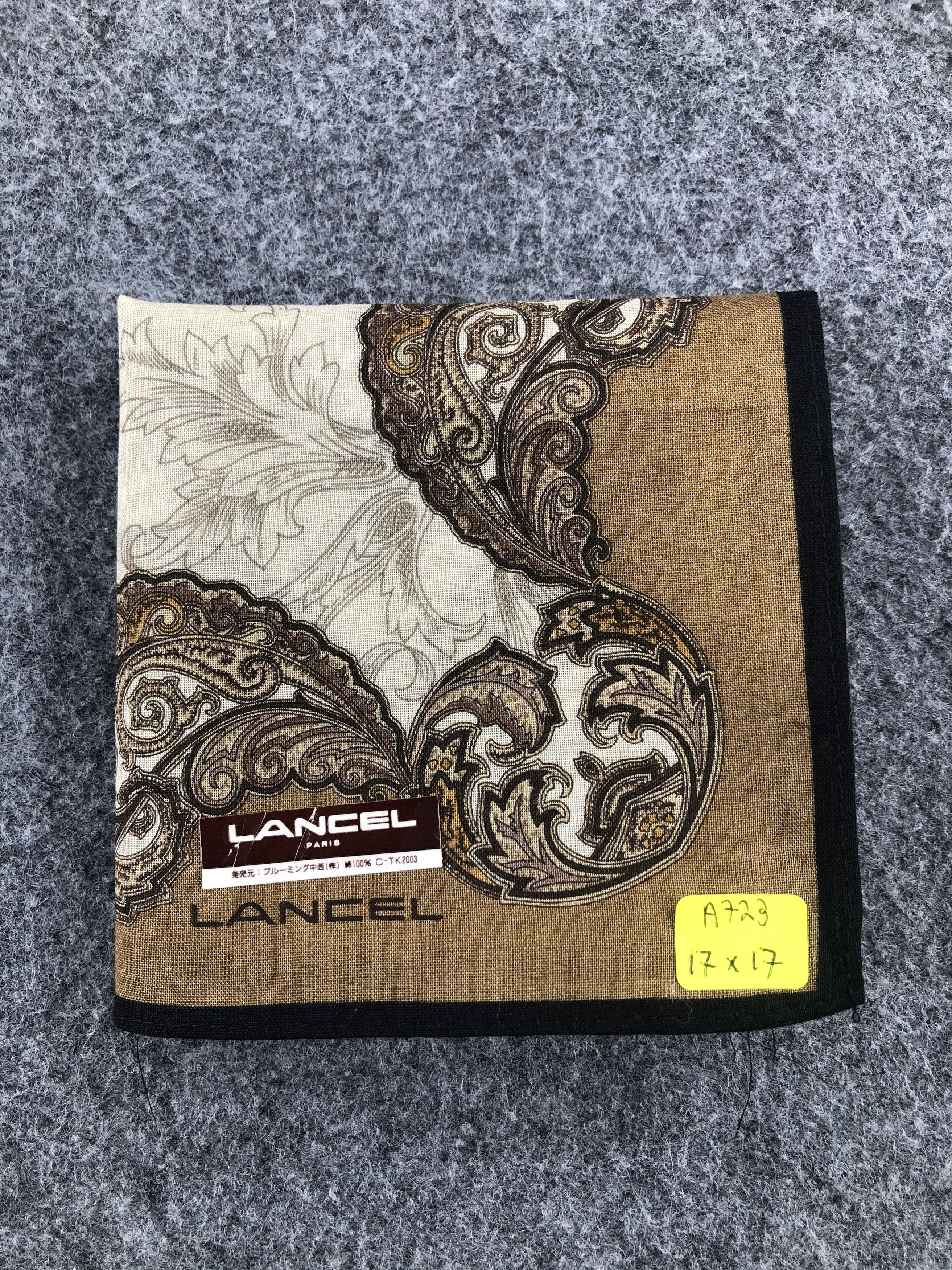 Lancel × Vintage Lancel Paislee Handkerchief / Bandana / Neckerchief Size ONE SIZE - 6 Thumbnail