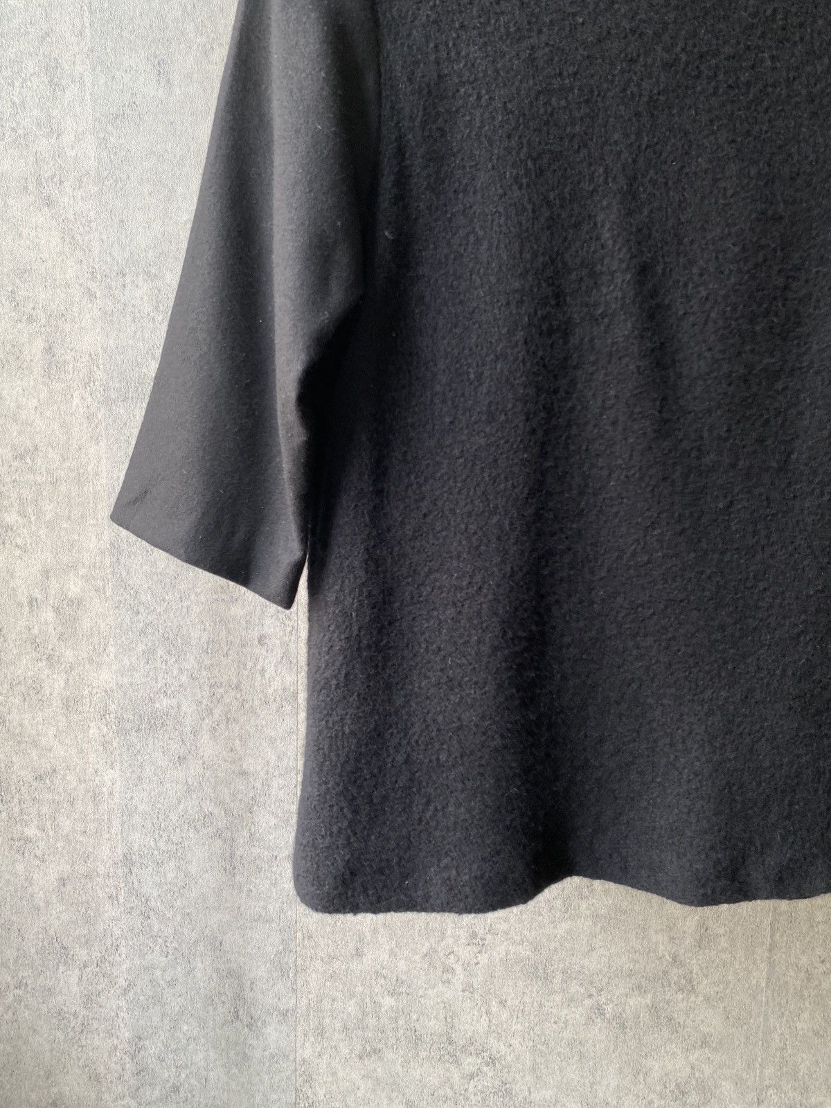 Tsumori Chisato Tsumori Chisato Black Hybrid Design Wool Shirt Size S / US 4 / IT 40 - 4 Thumbnail