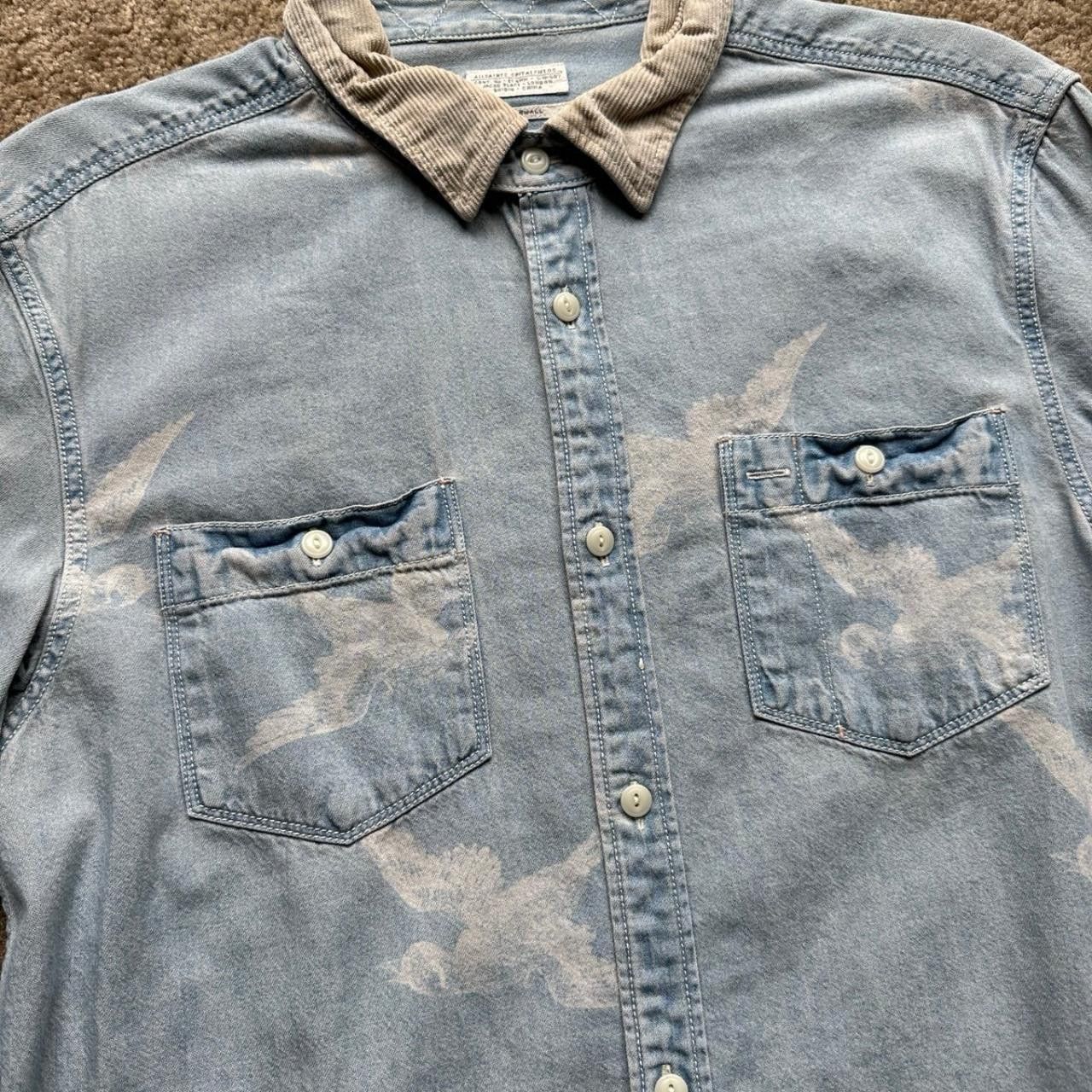Allsaints Flight Ls Shirt Allsaints Denim Size US S / EU 44-46 / 1 - 2 Thumbnail