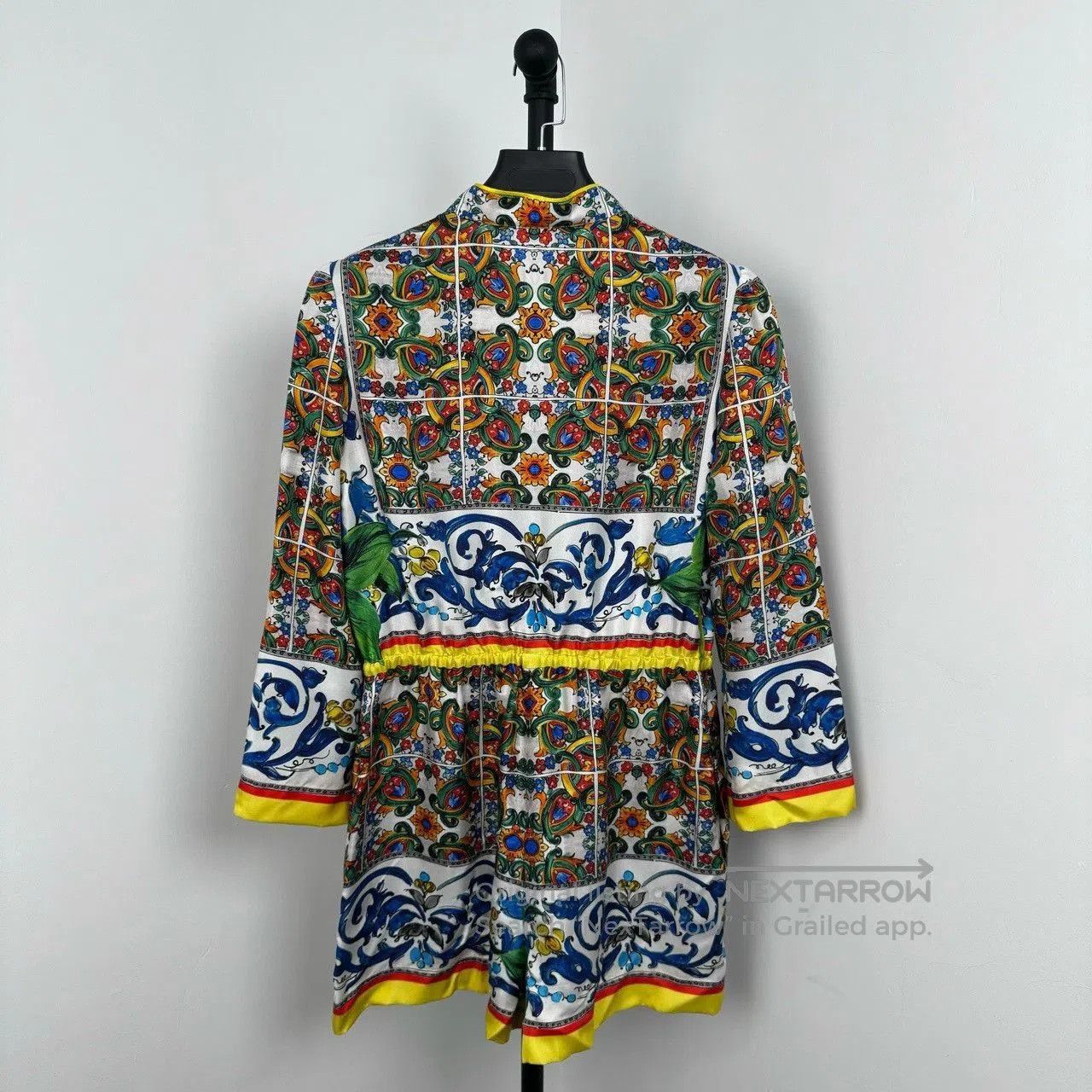 Dolce & Gabbana Dolce Gabbana Silk Playsuit Dress. Size 41" - 2 Thumbnail
