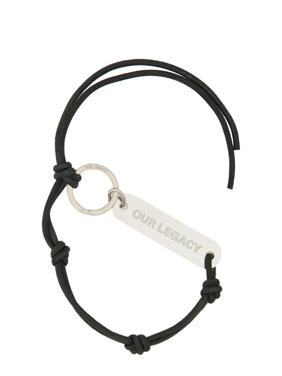 Our Legacy OUR LEGACY LEATHER KEYCHAIN - BLACK Size ONE SIZE - 1 Thumbnail