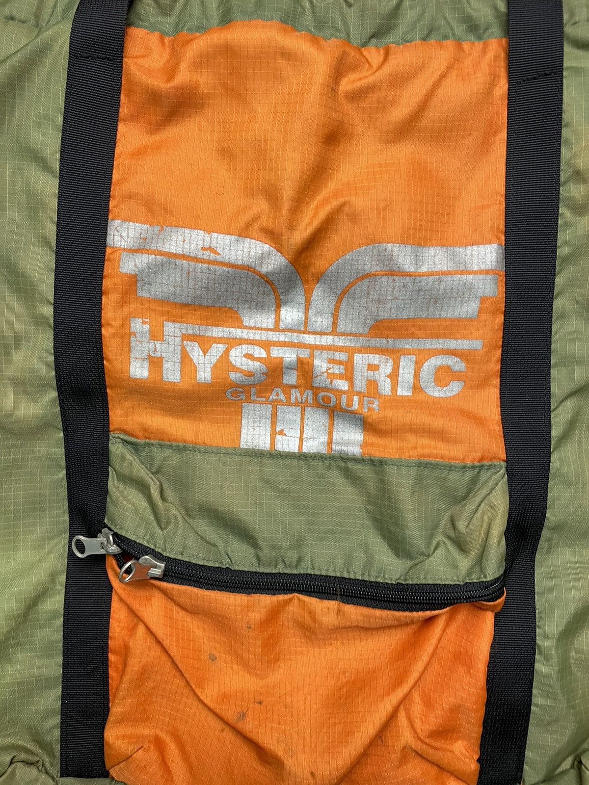 Hysteric Glamour × Japanese Brand × Vintage Vintage Hysteric Glamour Reflective Nylon 2 Way Bag Size ONE SIZE - 7 Thumbnail