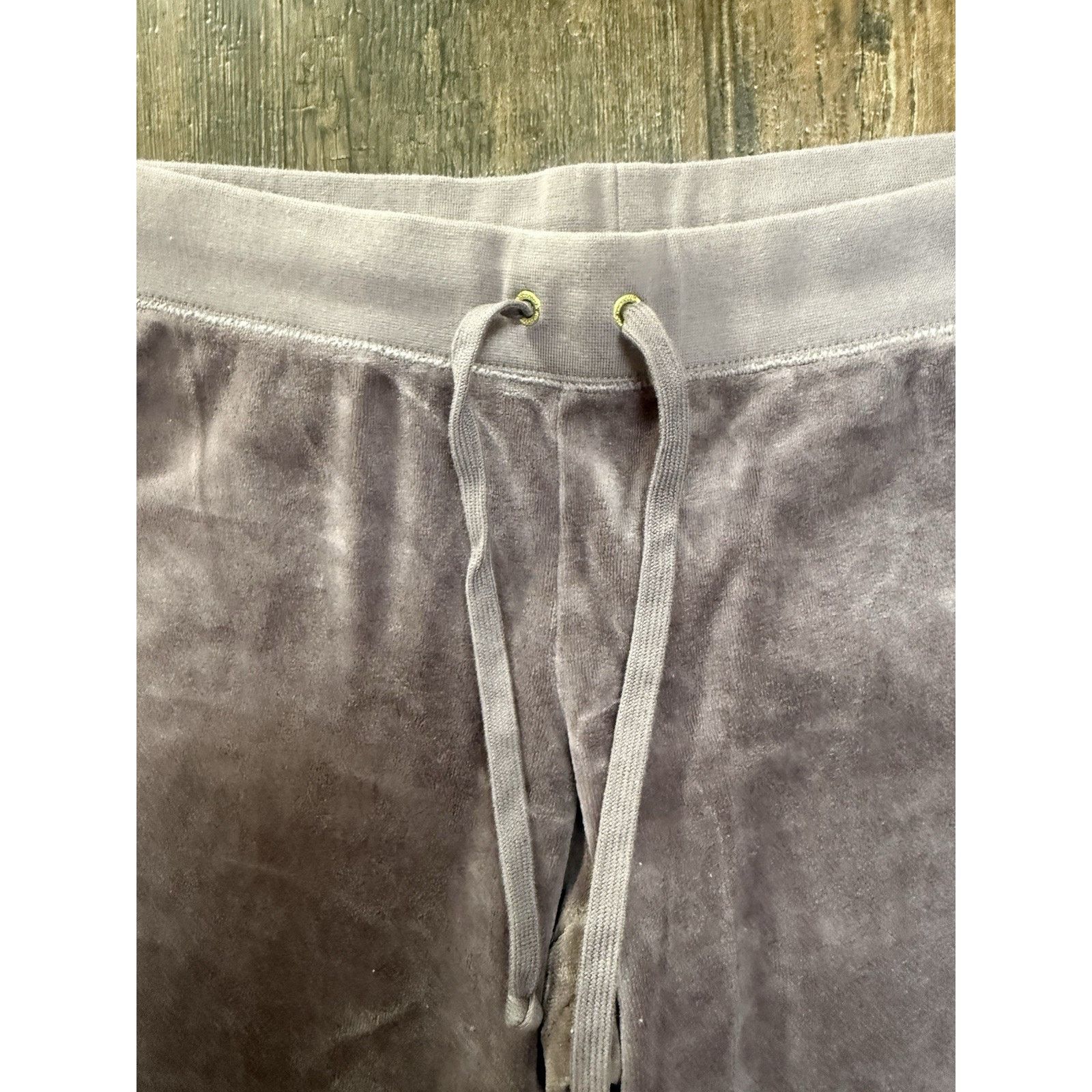 Juicy Couture VTG Y2K Juicy Couture Velour Flare Low Rise Pants Large Size 31" - 2 Thumbnail