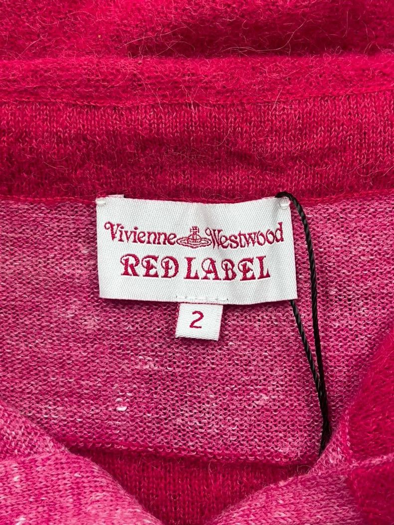 Vivienne Westwood Vivienne Westwood Red knitted striped cardigan Size M / US 6-8 / IT 42-44 - 7 Thumbnail