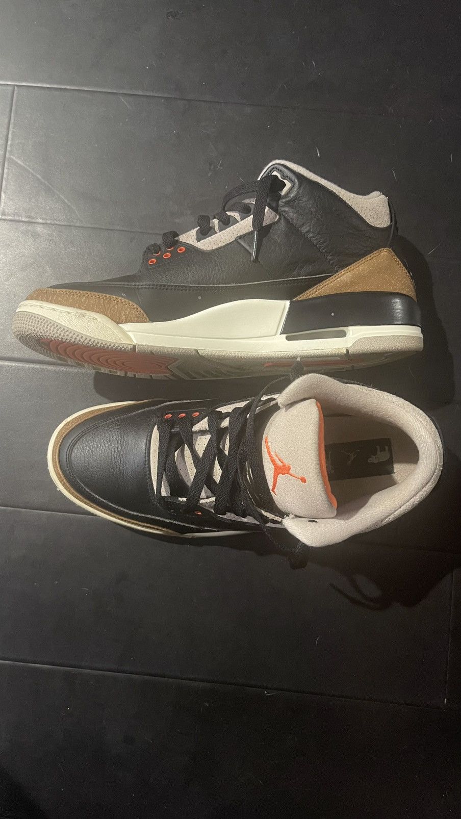 Jordan Brand × Nike Jordan 3 Desert Elephant Size US 11.5 / EU 44-45 - 2 Thumbnail