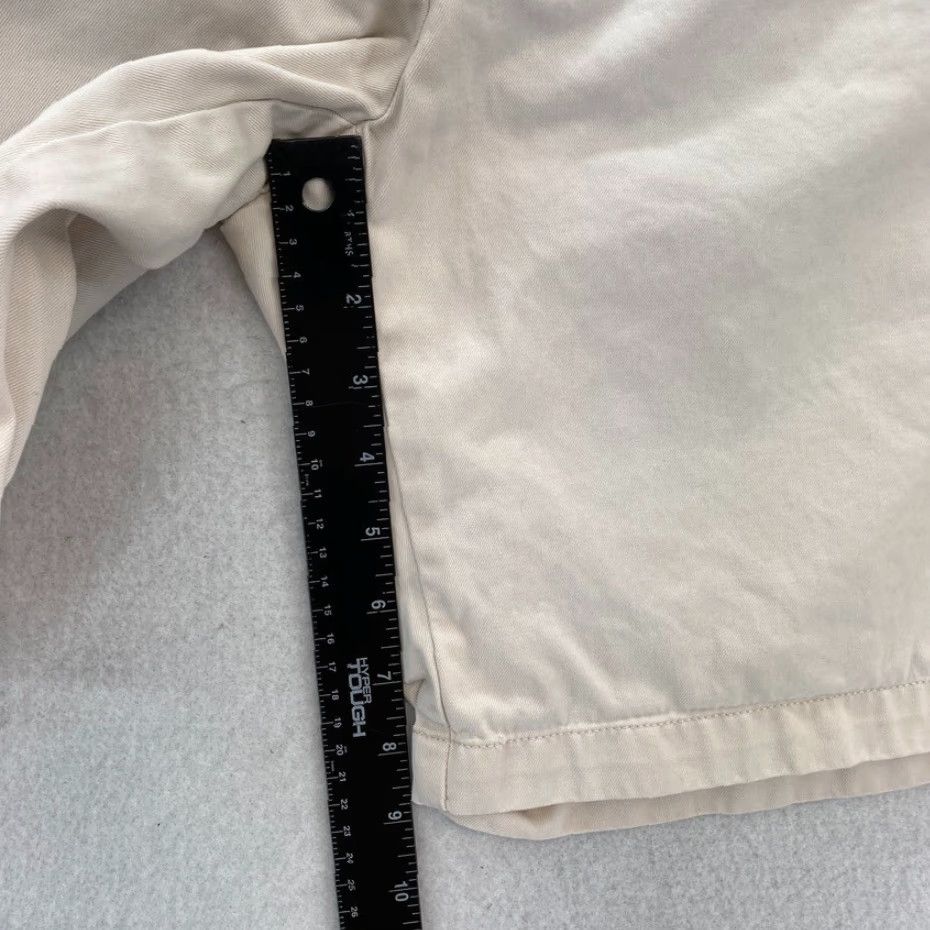 Peter Millar Peter Millar Shorts Mens 32 White Pima Cotton Flat Front Chino Short Mid Rise 9" Size US 32 / EU 48 - 7 Thumbnail