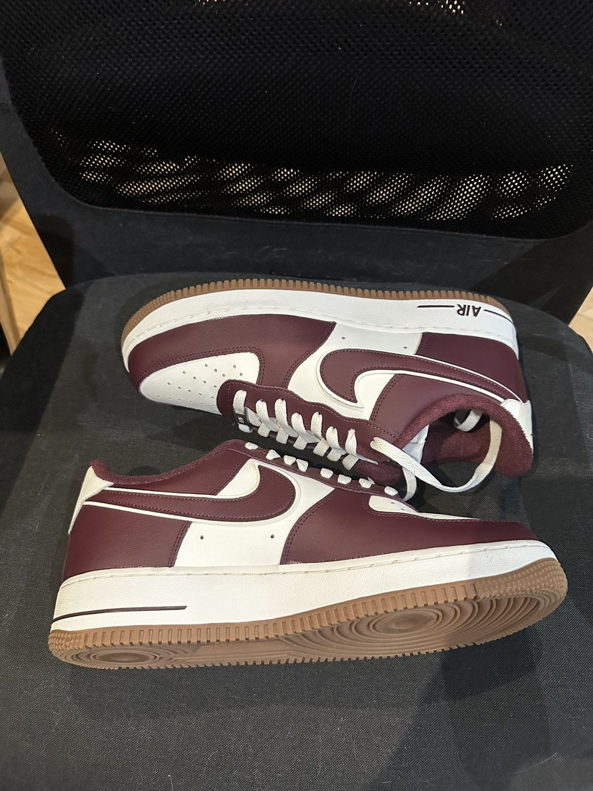 Nike Nike Air Force 1 Low Night Maroon College Pack Size US 10.5 / EU 43-44 - 7 Thumbnail