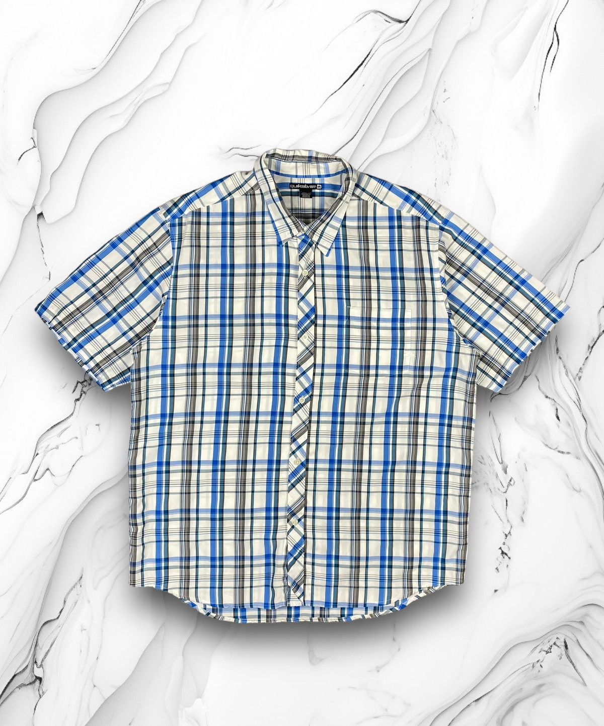 Quiksilver × Vintage Vintage Quiksilver Surf Style Button Up Shirt Size XL Size US XL / EU 56 / 4 - 1 Thumbnail