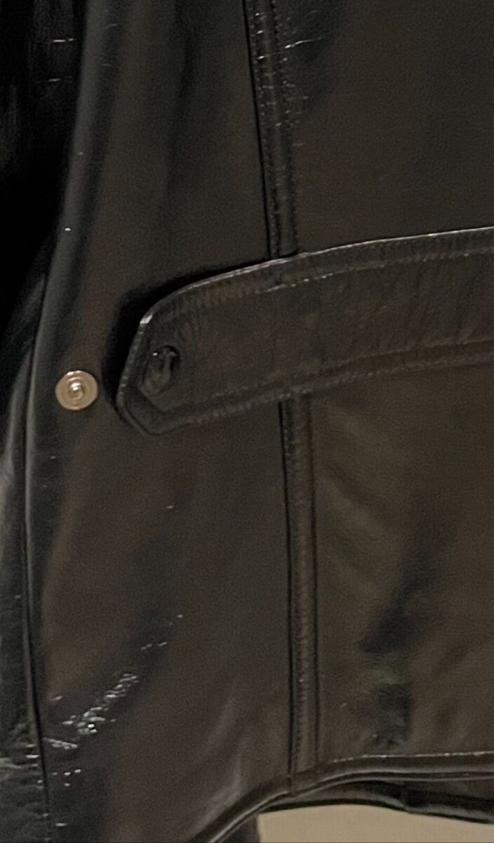 Tom Ford 📍8K VALUE📍 Leather Cargo Biker Fight Blazer Jacket Size US L / EU 52-54 / 3 - 6 Thumbnail