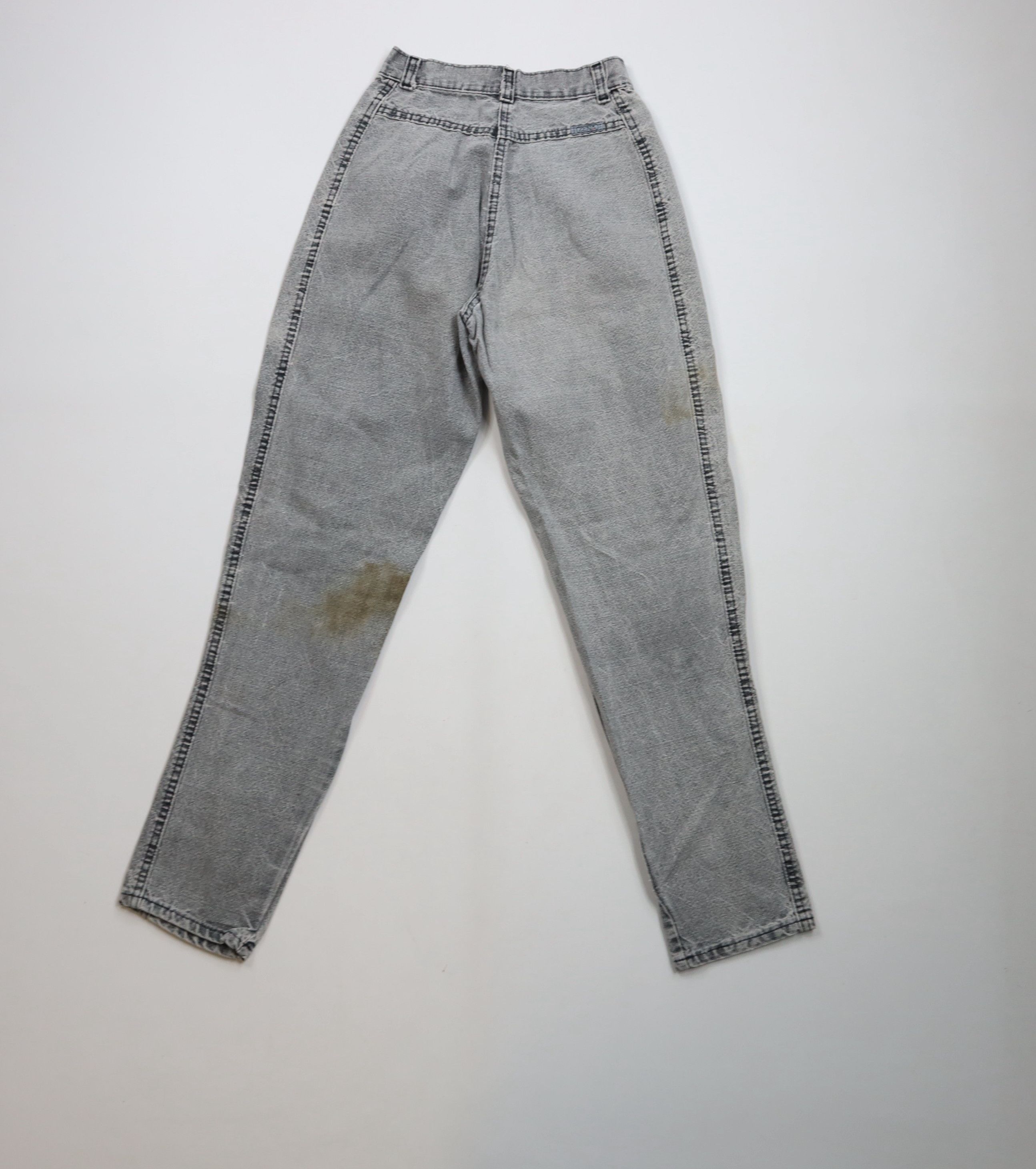 Vintage Vintage 80s 90s Streetwear Pleated Tapered Leg Jeans USA Size 24" / US 00 / IT 34 - 9 Thumbnail