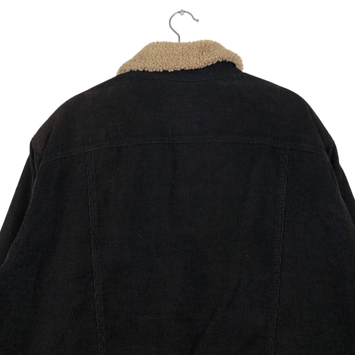 Levi's 🔥Vintage Trucker Corduroy Biker Jacket Levi’s Shearling Fur Size US L / EU 52-54 / 3 - 9 Thumbnail