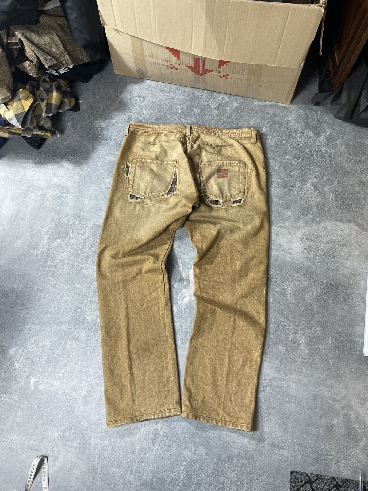 Marithe + Francois Girbaud Marithe Francois Girbaud vintage MFG Y2K buttons pant jeans Size US 33 - 2 Thumbnail
