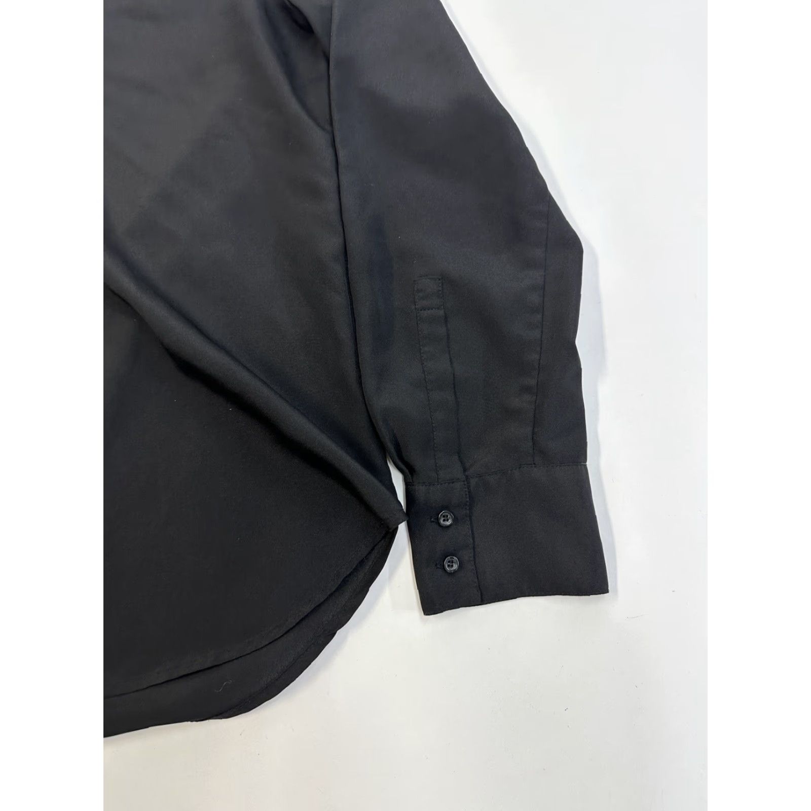 J.Crew J.Crew Blouse Womens Size Small Black Long Sleeve V-Neck Size S / US 4 / IT 40 - 2 Thumbnail