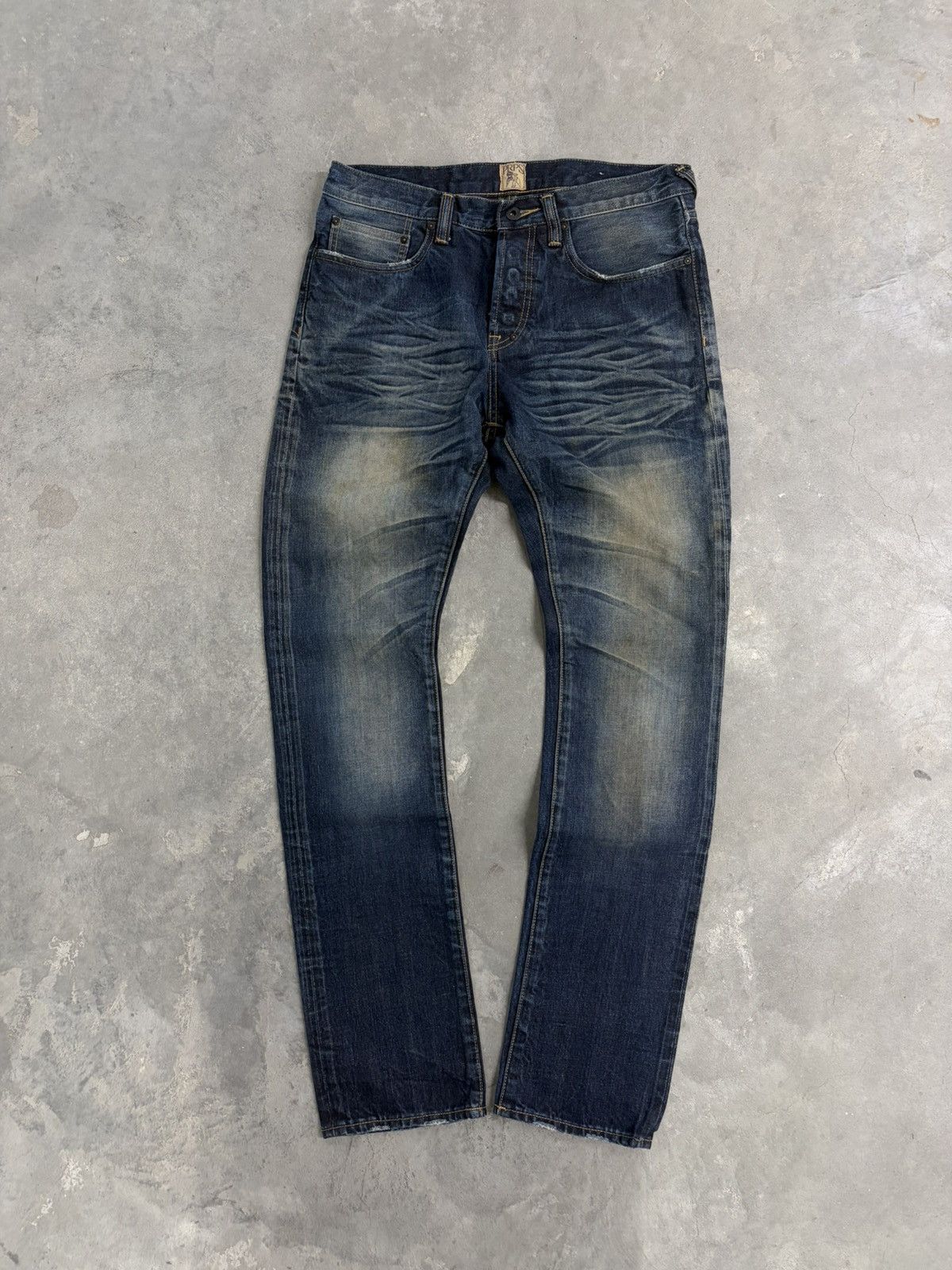 Prps Prps Japanese Dirt Washed Denim Jeans Size US 32 / EU 48 - 1 Thumbnail