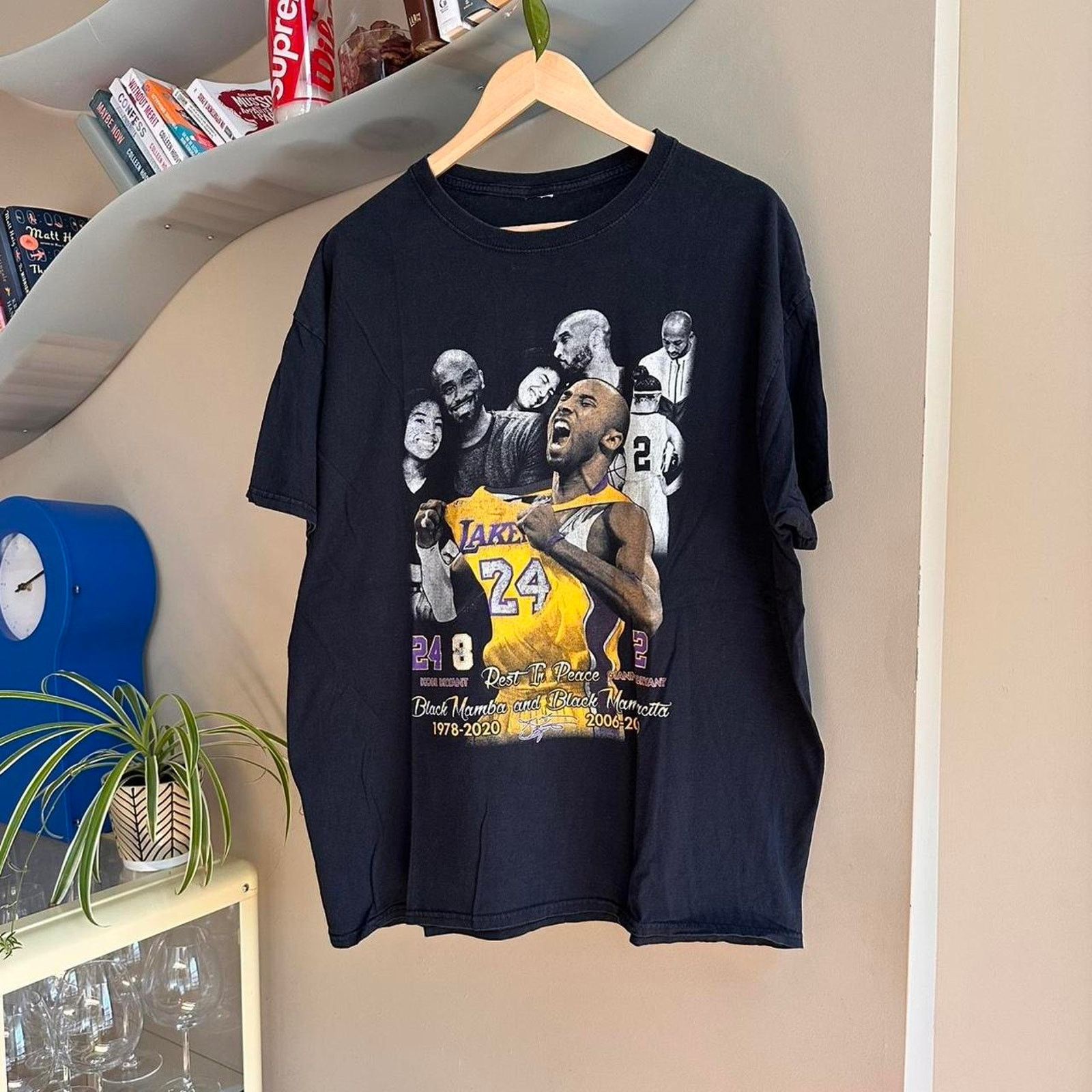 NBA × Vintage Vintage Y2K Kobe Bryant Memorial Shirt Size US XL / EU 56 / 4 - 1 Thumbnail