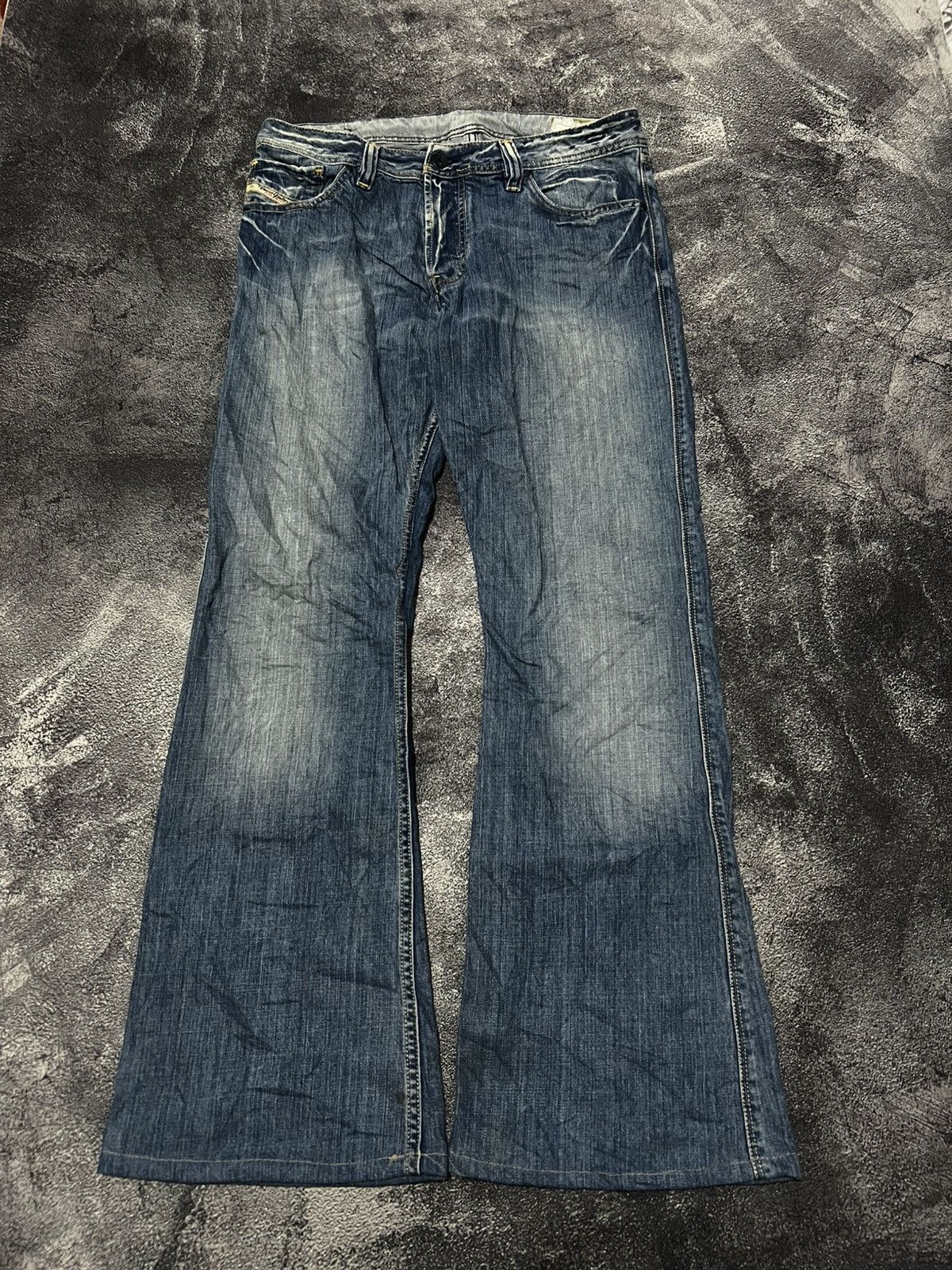 Diesel Vintage Diesel Zaf Flare Y2k Jeans Size US 33 - 1 Thumbnail