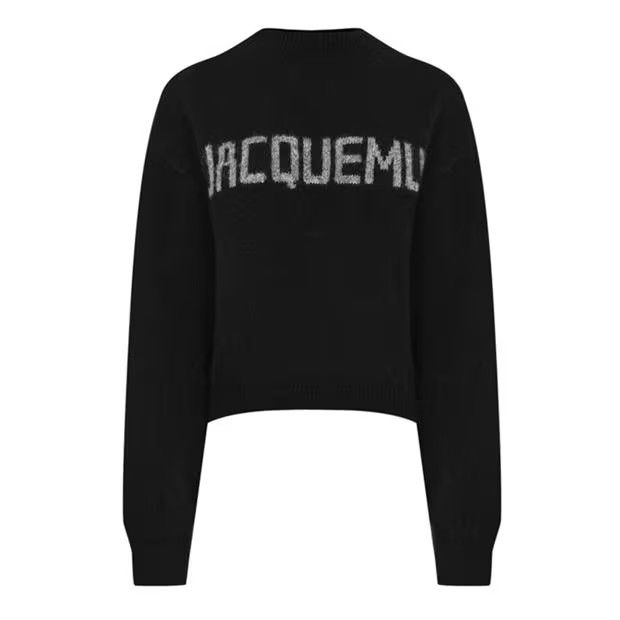 Jacquemus o1g2r1mq1024 Sweater in Black Size S / US 4 / IT 40 - 2 Thumbnail