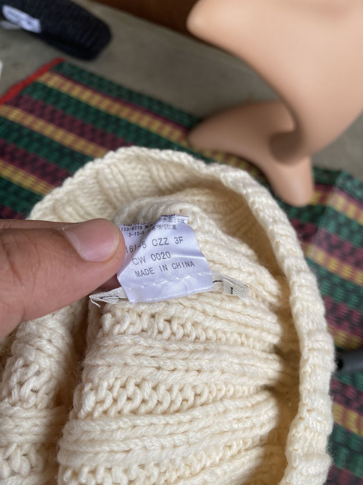 Celine Vintage Celine Knitted Beanie Hat Size ONE SIZE - 6 Thumbnail