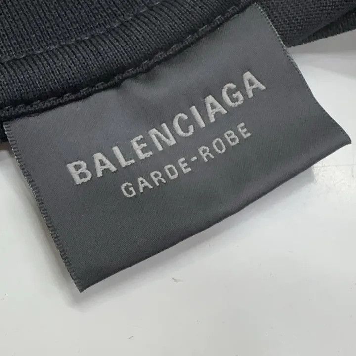 Balenciaga Balenciaga SS23 Logo Graphic Tee for Women 0079-2507 Size XS / US 0-2 / IT 36-38 - 4 Thumbnail