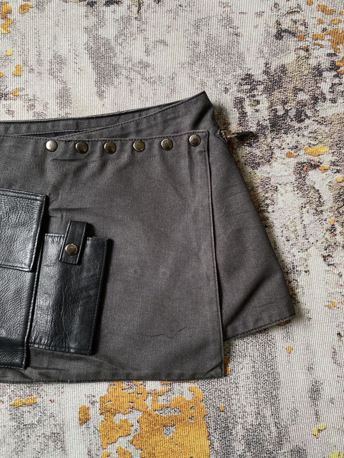 Japanese Brand Pecora Giovani Mini Skirt Adjustable Waist Size 27" / US 4 / IT 40 - 4 Thumbnail