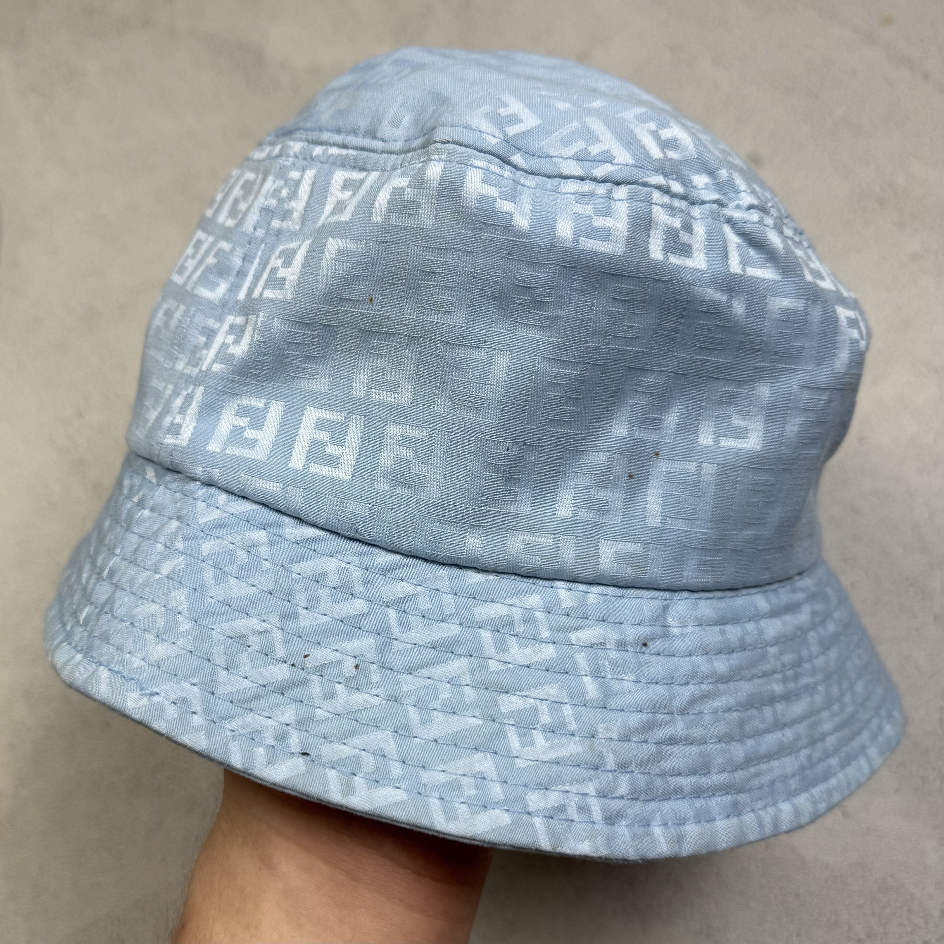 Fendi Vintage Fendi Monogram Bucket Hat Size ONE SIZE - 4 Thumbnail