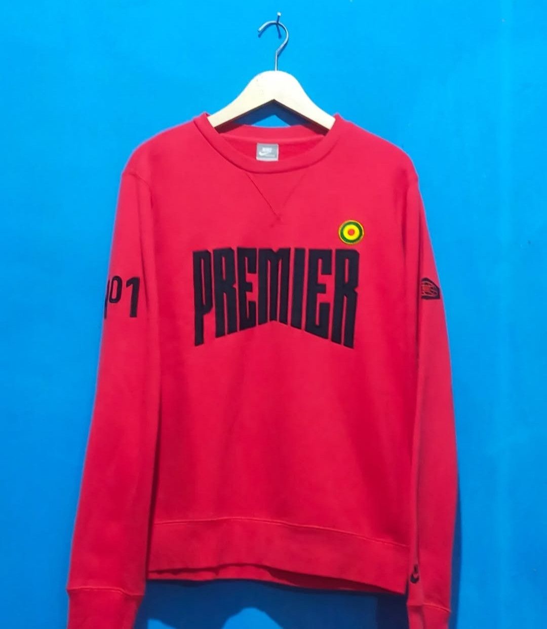 Nike Nike X Vintage 2000s Nike Premier Sweatshirt Crewneck Size US M / EU 48-50 / 2 - 1 Thumbnail
