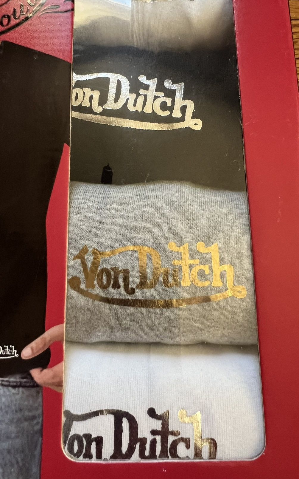 Von Dutch Von Dutch 4 Pack Premium Cotton Crew Neck Tee Medium Size US M / EU 48-50 / 2 - 2 Thumbnail