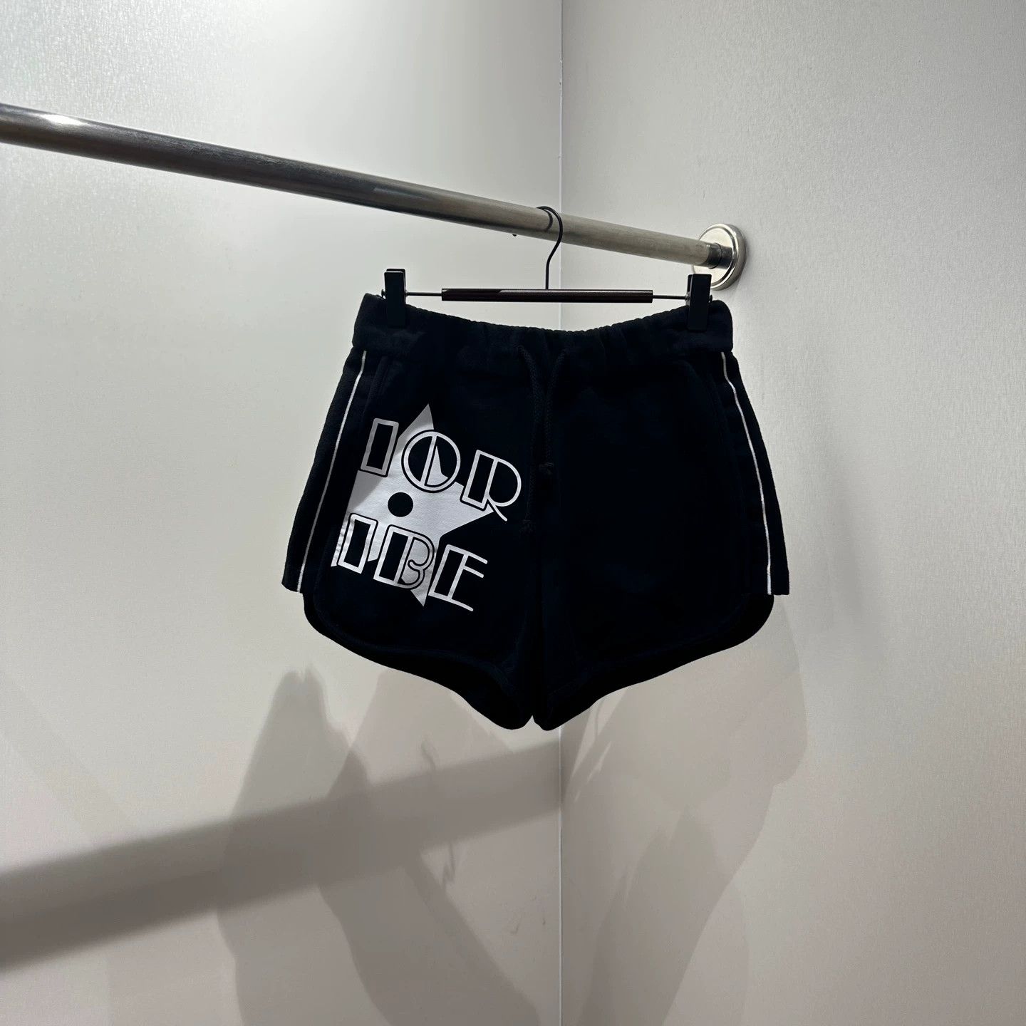 Christian Dior Monsieur Dior mar23 star letter drawstring short S Size 26" / US 2 / IT 38 - 1 Thumbnail