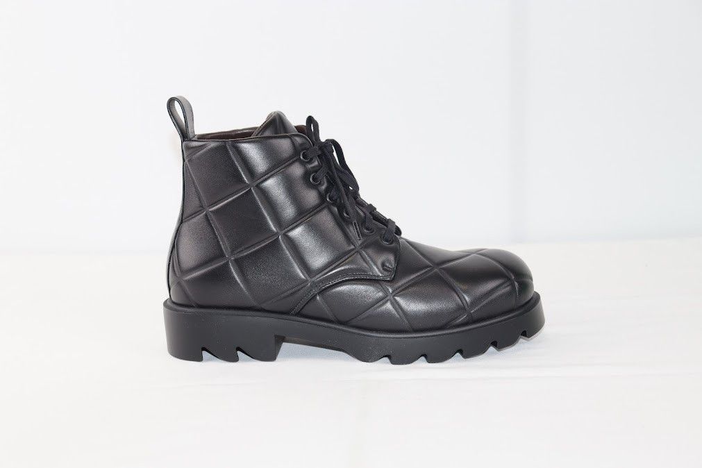 Bottega Veneta o1rshd Q.1 Quilted Strut Boots in Black Size US 10 / EU 43 - 6 Thumbnail