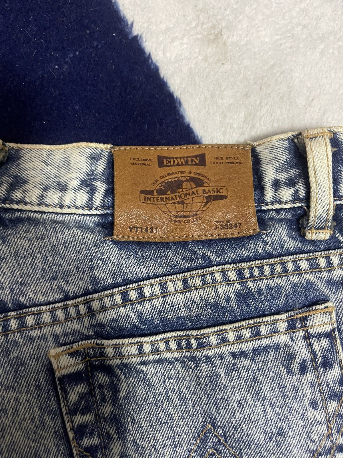 Edwin × Japanese Brand Edwin Acid Wash Jeans (14) Size US 30 / EU 46 - 3 Thumbnail