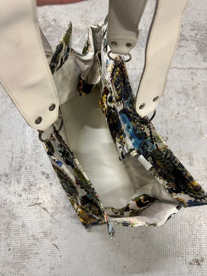 Designer × Jean Paul Gaultier × Vintage Jean Paul Gaultier Basquiat Contemporary Handle Bag Size ONE SIZE - 6 Thumbnail