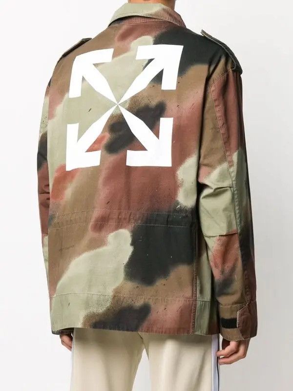 Off-White Off-White c/o Virgil Abloh Camo Arrow Field Jacket Size US S / EU 44-46 / 1 - 7 Thumbnail