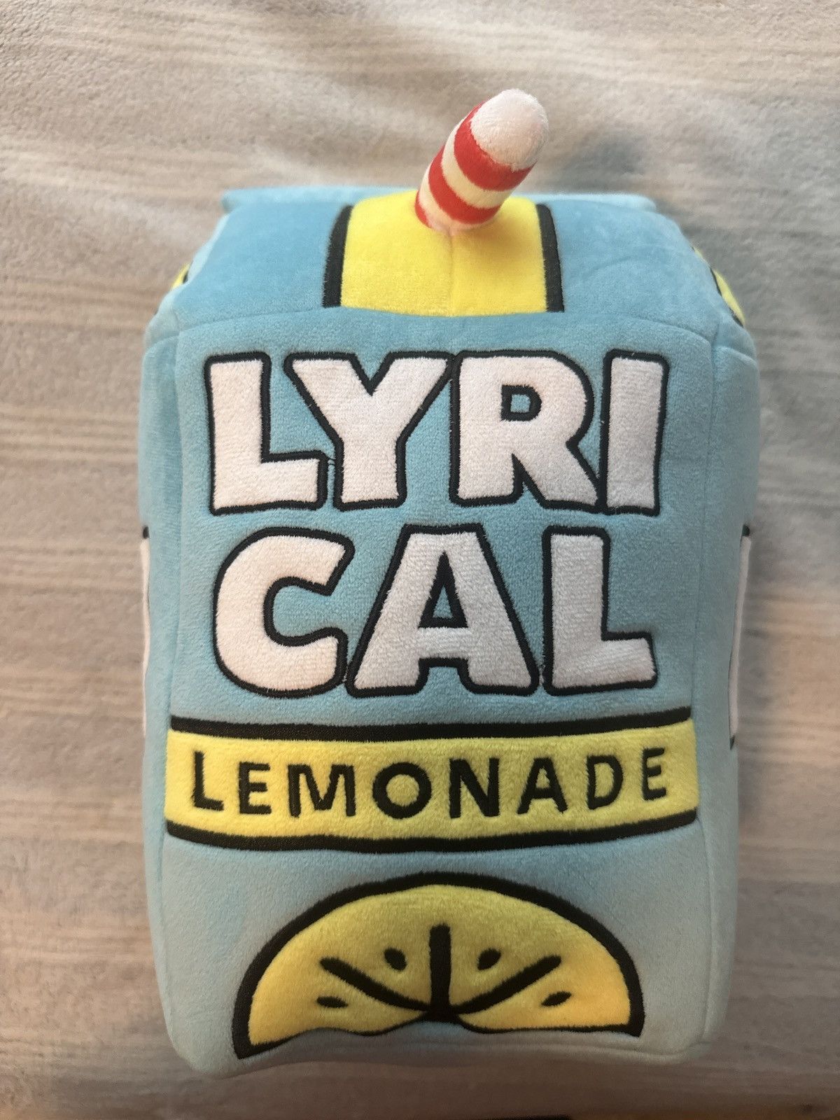 Lyrical Lemonade Carton Plush - Blue